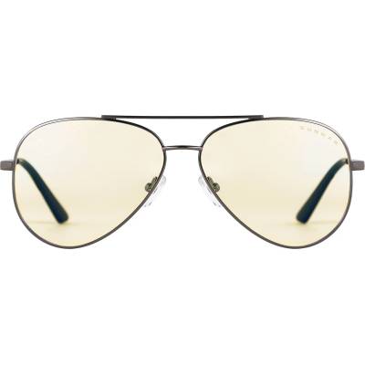 GUNNAR Гейминг очила Gunnar - Maverick Gunmetal, Amber, сребристи (GUN-MAV-05001)