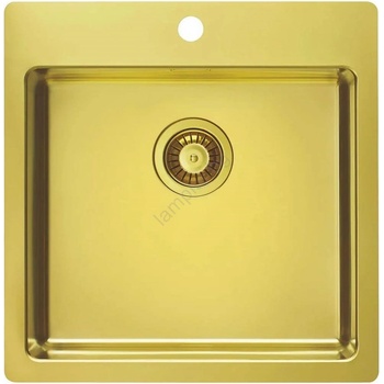 Alveus 1106867 - Кухненска мивка PURE 52, 5x51, 5 см кралско златист (AV0044)
