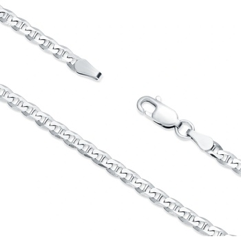 Olivie Strieborná retiazka traversino 5653