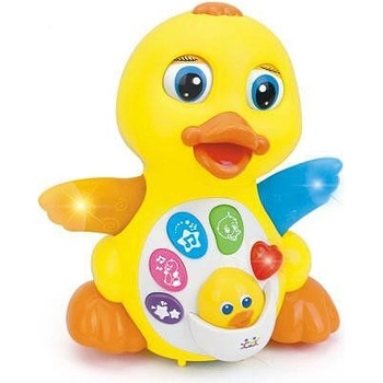 Moni Toys Бебешка музикална играчка Жълтото пате 808 (100839)