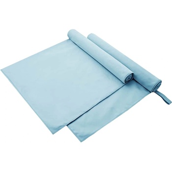 Image 1 of vidaXL Спортни кърпи 2 pcs Синьо 180 x 90 cm Полиестер и полиамид (42011475)