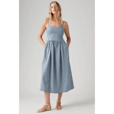 Levi's dámske šaty Alessie Bustier Dress 001WB-0001 Denim