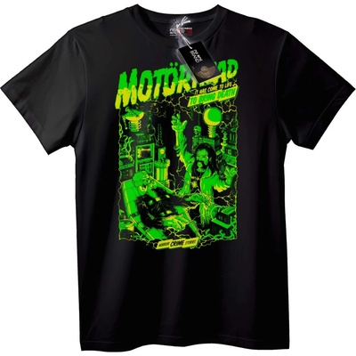 NOONEBRAND Тениска с ужас и престъпление на Motörhead - 2XL, White