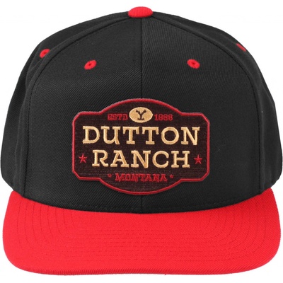 Yellowstone Dutton Ranch Premium Black/Red HYBRIS PM-91-YSTN9902-CB35-BKRD