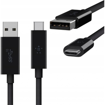 Belkin F2CU029bt1M-BLK USB 3.1 USB-C to USB A 3.1