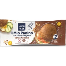 Nutrifree bezlepková žemla Il mio panino con farine integrale
