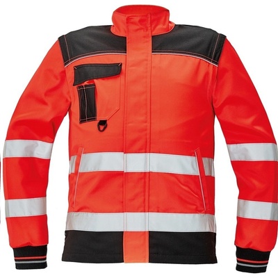 Cerva Knoxfield Šortky HV 290 červená