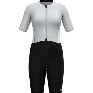 Bioracer Дамски скин за колоездене Bioracer Women's Epic Aero Tri Suit Kit Cycling skinsuit - Cool Grey - размер XS (102-5405-0111)