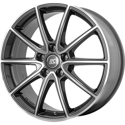 BROCK RC32 8x18 5X112 ET20 himalaya grey polished