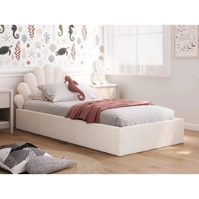 AMI Nábytek Kids Line 3 Mušle s roštem Boucle krémová