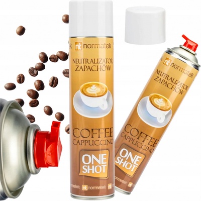 NORMATEK ONE SHOT Káva CAPPUCCINO OSVĚŽOVAČ VZDUCHU 600 ml