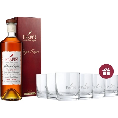 Cognac Frapin Trilogie No. 41,2% 0,7 l (čistá fľaša)