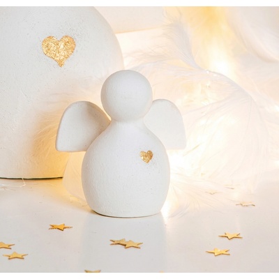 Gilde Dekorativní anděl Heart, 6 cm