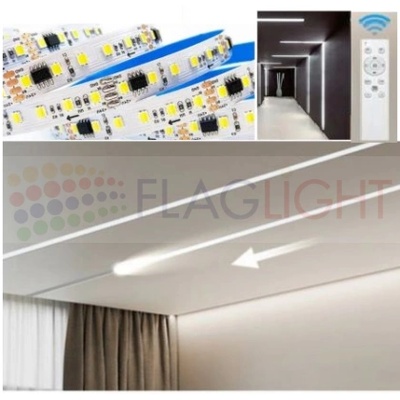 24V LED Дигитална LED Лента WS2811IC 2835-120 SMD/m 6000 K, 9.6 W/m, IP20, ролка 5м ► 10.95 лв/м (1182)