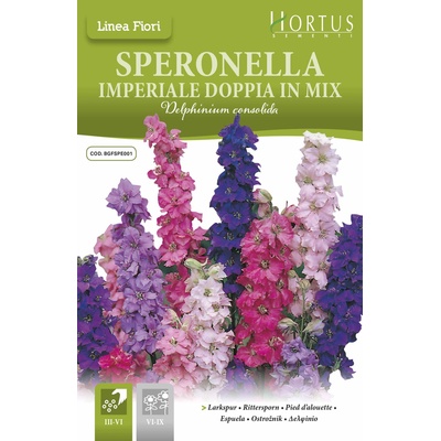 Hortus Императорски Делфиниум микс Speronella Imperiale