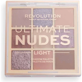 Revolution Ultimate Nudes Light paletka očních stínů 0,9 g