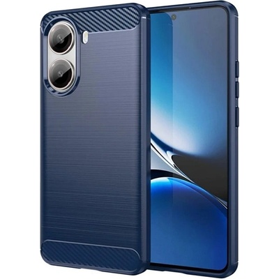 Gigapack Xiaomi Poco X7 Pro 5G GIGAPACK Силиконов протектор за телефон, удароустойчив, карбонов модел, синьо GP-168214 (GP-168214)