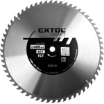 Extol Циркулярен трион, твърдосплавен, 600x30mm (диаметър на отвора), T60; ширина на диска 3, 8 mm, макс. 2 500 об/мин