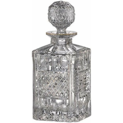 Karafa Bohemia Crystal Ručne brúsená karafa na whisky Felicie Line Gold 800ml