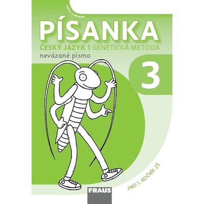 Písanka 3 Genetická metoda nevázané písmo Sassoon pro 1. ročník ZŠ