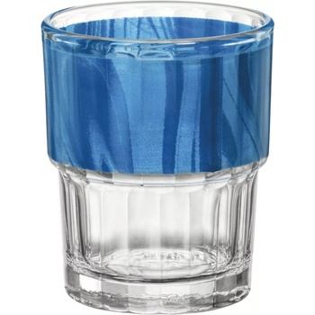 Bormioli Rocco Pohár stohovateľný Lyon modrý 12 x 200 ml