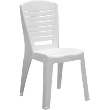 TopMebel Полипропиленов стол Tabia TopMebel в бял цвят 47x49x86cm