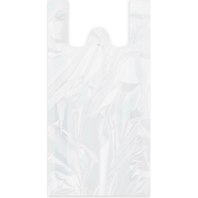 Wimex 68430 - HDPE taška extra-silná 30+20 × 60 cm, 15 kg, bílá - 50 ks