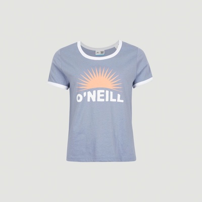 O'NEILL WZÓR MARRI RINGER T-SHIRT 1850098-15050 Fialový