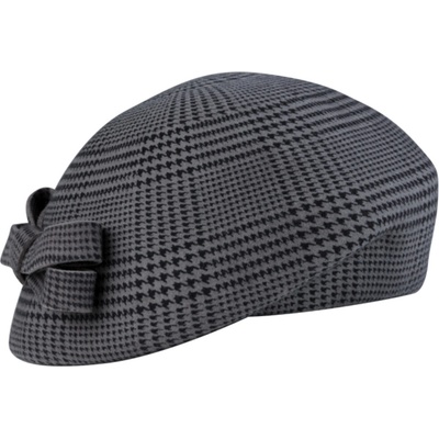 Fiebig Headwear since 1903 Dámská plstěná lodička šedá se vzorem