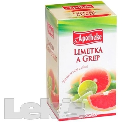 Apotheke Limetka a grep čaj 20 x 2 g