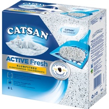 Catsan Active Fresh hrudkujúca podstielka . 2 x 8 l