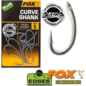 Fox Edges Arma Point Curve Shank vel.4 10 ks