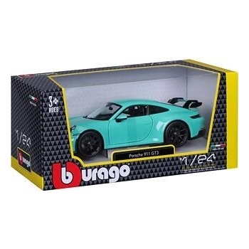 Bburago Plus Porsche 911 GT3 Mint zelené 1:24