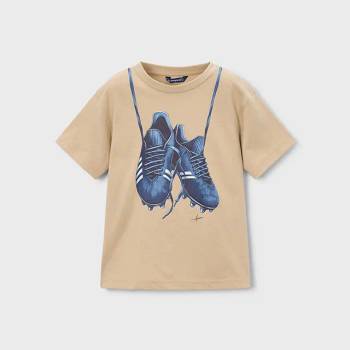 MAYORAL Тениска къс ръкав маратонки в цвят Орех за мини момче Mayoral