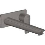 Hansgrohe Talis E - Смесител за умивалник за вграждане, матиран черен хром 71734340 (71734340)