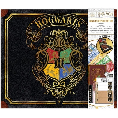 Blue Sky Studios Harry Potter Writing Set Keepsake Colourful Crest