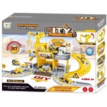 Man Yuk Toys Преустрояем многоетажен паркинг с 3 коли и кран (69915a)