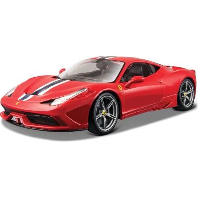 Bburago Ferrari 458 Speciale červená 2ks 1:18