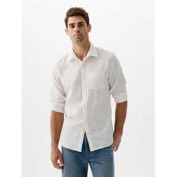 GAP Ленена риза стандартен модел GAP GAP | Byal | МЪЖЕ | XS