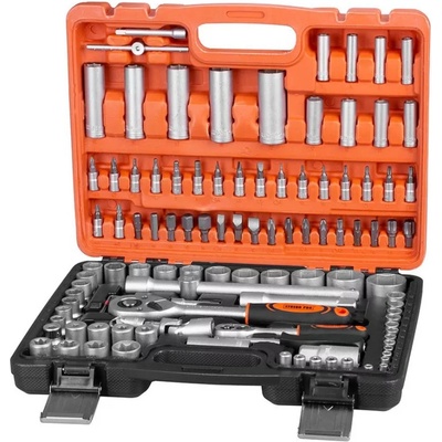 Sada náradia Strend Pro S210 108 dielna v kufri 1/4"+1/2"