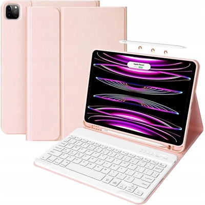 Tech-Protect SC Pen + klávesnice Apple iPad Pro 11 2020 / 2021 / 2022 9490713929186 růžové