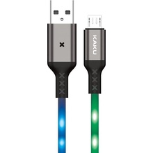 Kaku KSC-114) Datový micro USB 3,2A, 1m, šedý