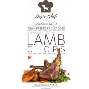 Dog's Chef Herdwick Minty Lamb Chops 12 kg