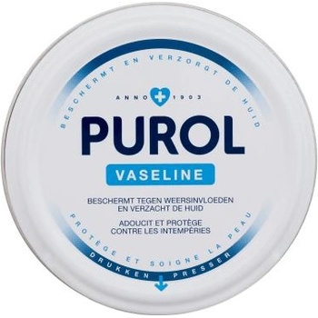 Purol Vaseline хидратиращ и омекотяващ вазелин за тяло и лице 50 ml за жени