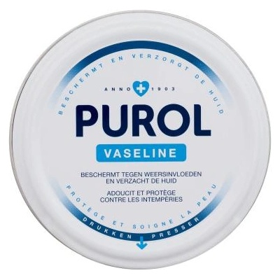 Purol Vaseline хидратиращ и омекотяващ вазелин за тяло и лице 50 ml за жени