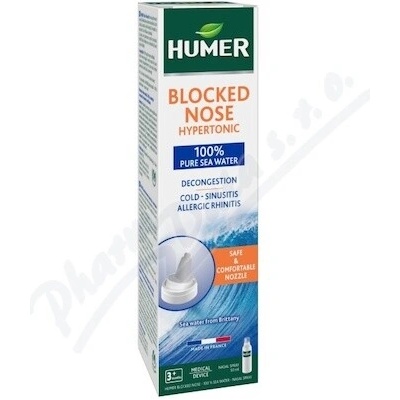 Humer Ucpaný nos 100% mořská voda hypertonic 50 ml