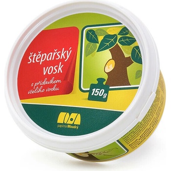 Moudrý Štěpařský vosk přípravek na ošetření ran stromů v sadařství 150 g
