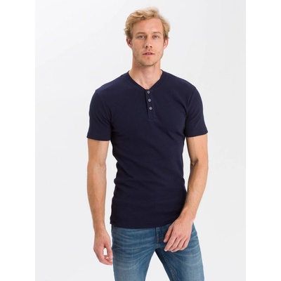Pánské triko Cross Jeans T-Shirt 15495-001 Navy