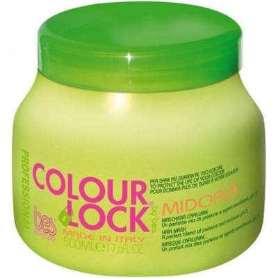 BES Beauty & Science BES Colour Lock Midopla - Реконструираща маска с протеини за боядисана коса 500мл