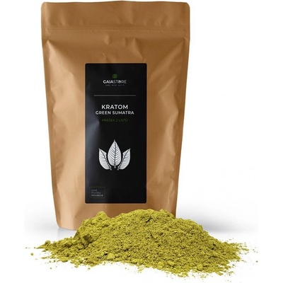 Gaia Store Kratom Green Sumatra prášek z listů 50 g